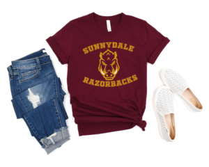 Sunnydale Razorbacks Tee | Pop Culture Club Tees