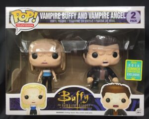 Vampire Buffy and Vampire Angel Funko Pop